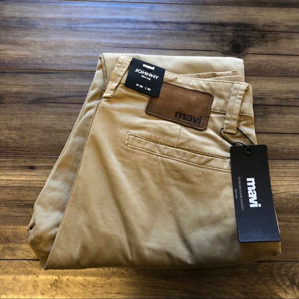 Mavi Men’s Johnny Slim Leg Khaki NWT